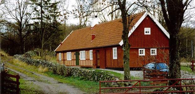 Nybyggt bostadshus på Västrarp 1:10, kulturmiljöpristagare 1994.